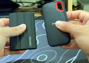 samsung t7 vs sandisk extreme