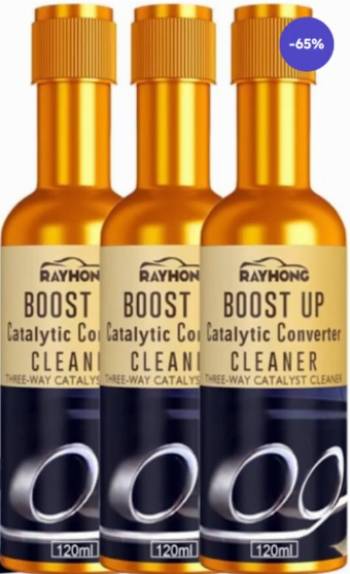 boost up catalytic converter cleaner